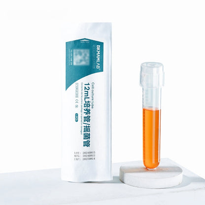 Lab 12ml Graduated Cell Culture Tube Disposable Shaker Tube Press-Cap Shake Tube