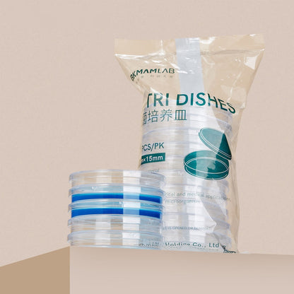 Plastic Petri Dish with Lock System PE Petri Dish