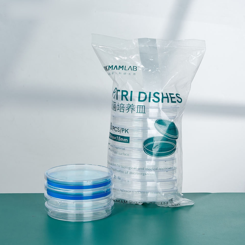 Plastic Petri Dish with Lock System PE Petri Dish