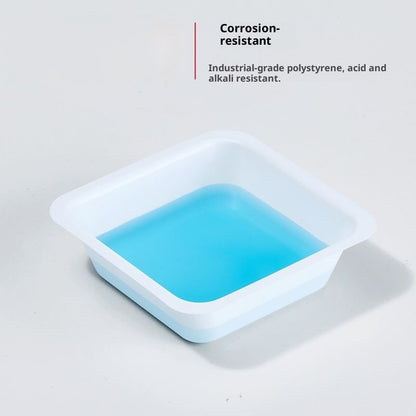 Bio-Plastic Weighing Plate Boat Black White Square Diamond-Shaped Large Medium Small Weighting Tray