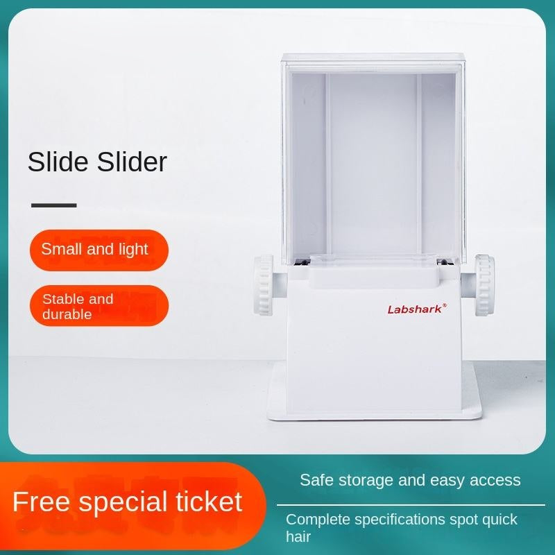 Plastic Slide Slider Application High Transparency Storage 76*26mm
