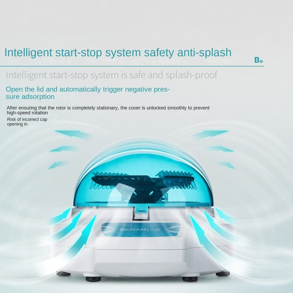 Bio-Micro Palm Centrifuge Bmc-4k Model 12000xg Variable Speed High Precision Serum Fat Separation