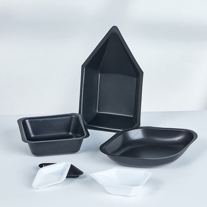 Lab PS Material Weighing Boats Plastic Weighing Tray Low Adsorption Corrosion Resistant Balance