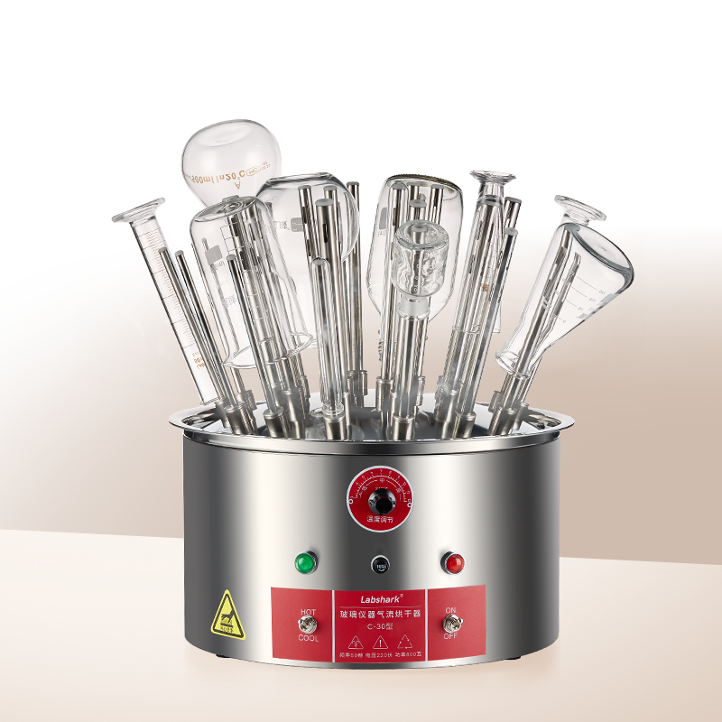 Stainless Steel Dryer Bottle Airflow Glass Dryer for Laboratory Drying Instrument for Dry Lab Stools