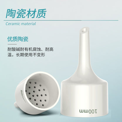 Ceramic Buchner Funnel Filter 60 80 100 Large Diameter Thickened Material