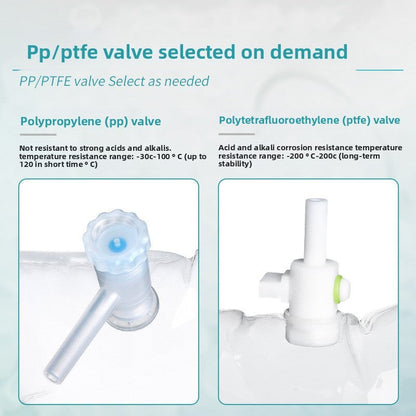 For FEP Fluoropolymer Gas Sampling Bag for Total Non-Methane Hydrocarbons Collection