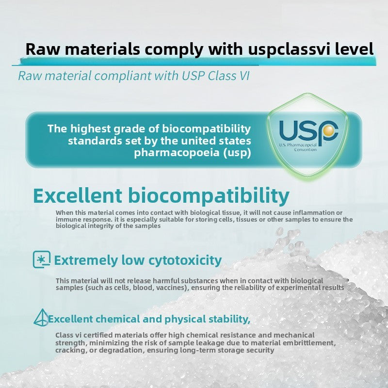 High-Speed Centrifuge Bottle Plastic Flat Bottom High Temperature Resistant USP Class VI PP Screw