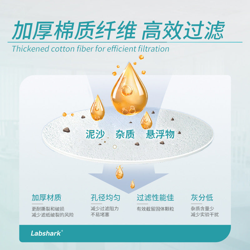 Large Qualitative Filter Paper Laboratory Medium Fast Slow Double Circle Quantitative Oil for Paper