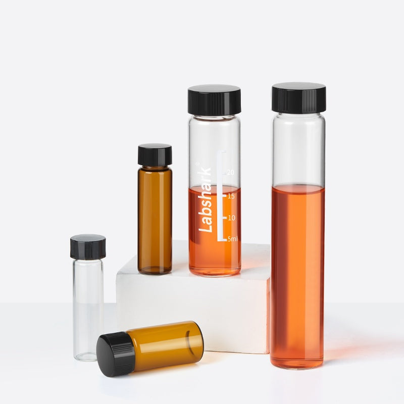 Lab Glassware Glass Bottle 3ml 5ml 7ml Glass Reagent Vial