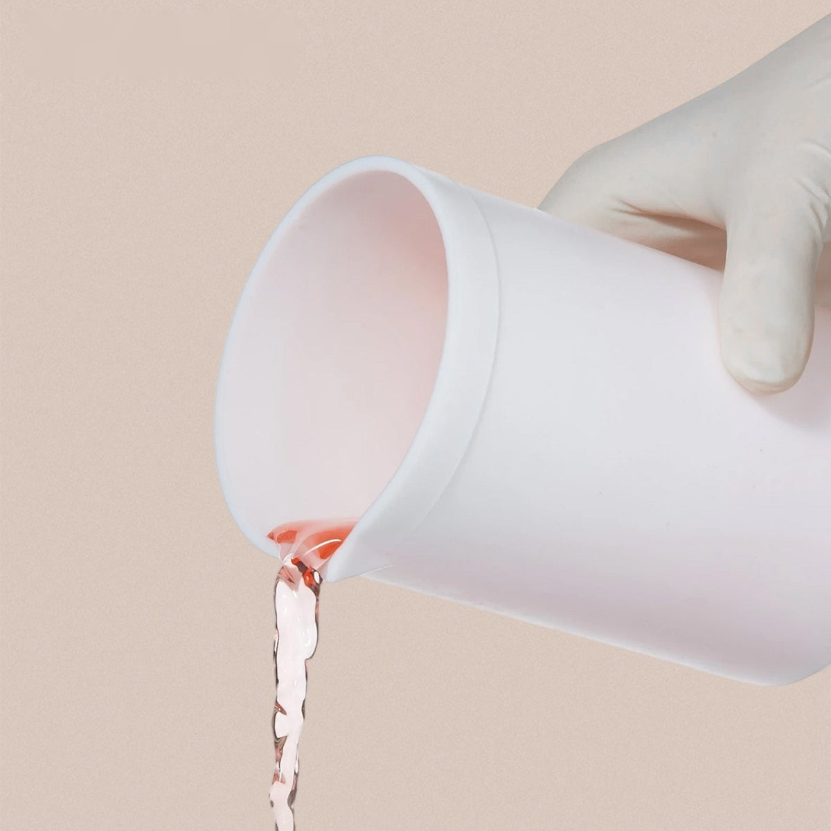 250ml 500ml Laboratory Thickened PTFE Beaker with Handle PTFE Beaker Measuring Cup