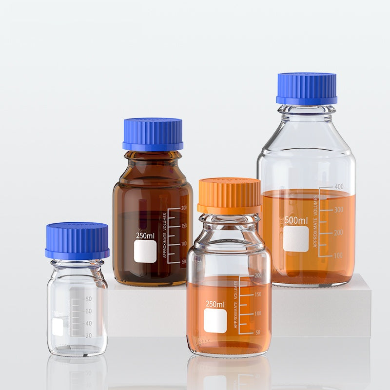Laboratory Glassware 250ml 500ml High Borosilicate Glass Reagent Bottle
