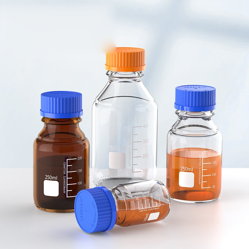 Laboratory Glassware 250ml 500ml High Borosilicate Glass Reagent Bottle