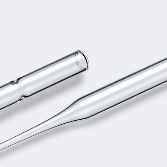 High Borosilicate Glass 0.5-10ml Laboratory Dropper Glass Pasteur Pipette