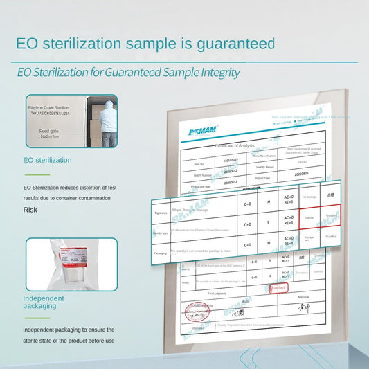 Disposable Stacked Screw Lid Sampling Cups for Urine Sputum Dirty Samples