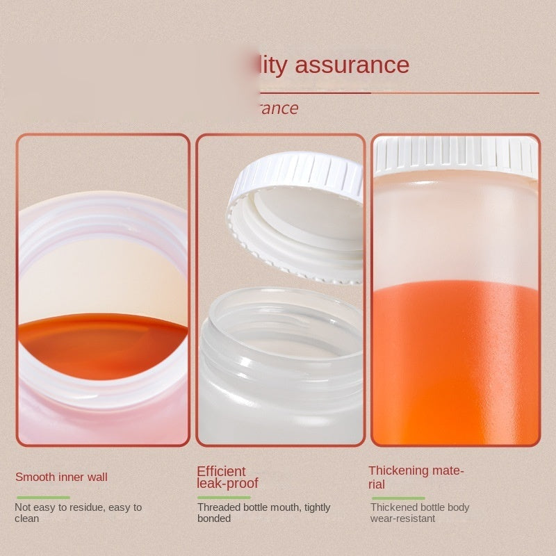 High-Speed Centrifugal Bottle Sealed Plastic PP Thickened High-Temperature Transparent 1000ml