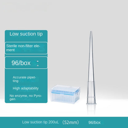 Bio-Low Adsorption Disposable Sterile PP Pipette Tip Boxed Bag Sterilization 200l 1250