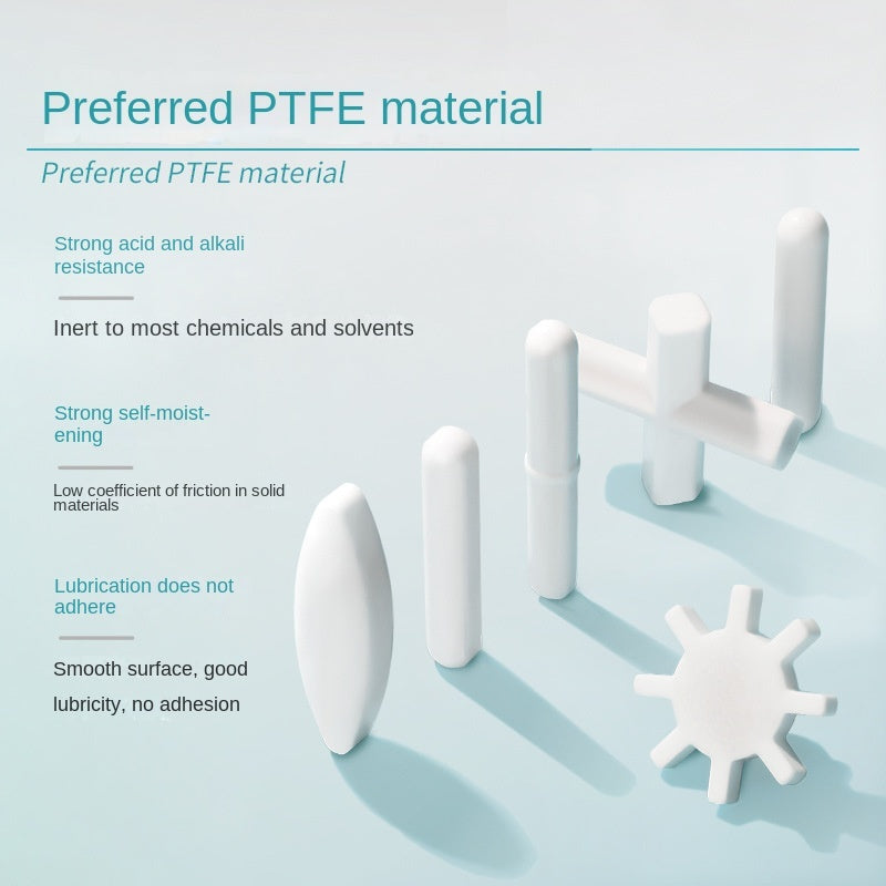PTFE Magnetic Stirrer with 5 Rotor Types (type a B C Cross)