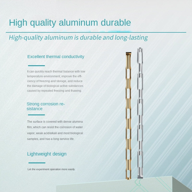 Aluminum Freezing Strip & Clamp with Cell Freezing Tube and Frame
