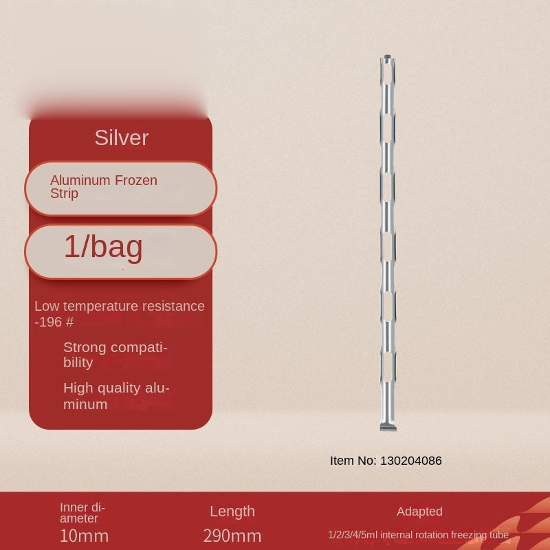 Aluminum Freezing Strip & Clamp with Cell Freezing Tube and Frame
