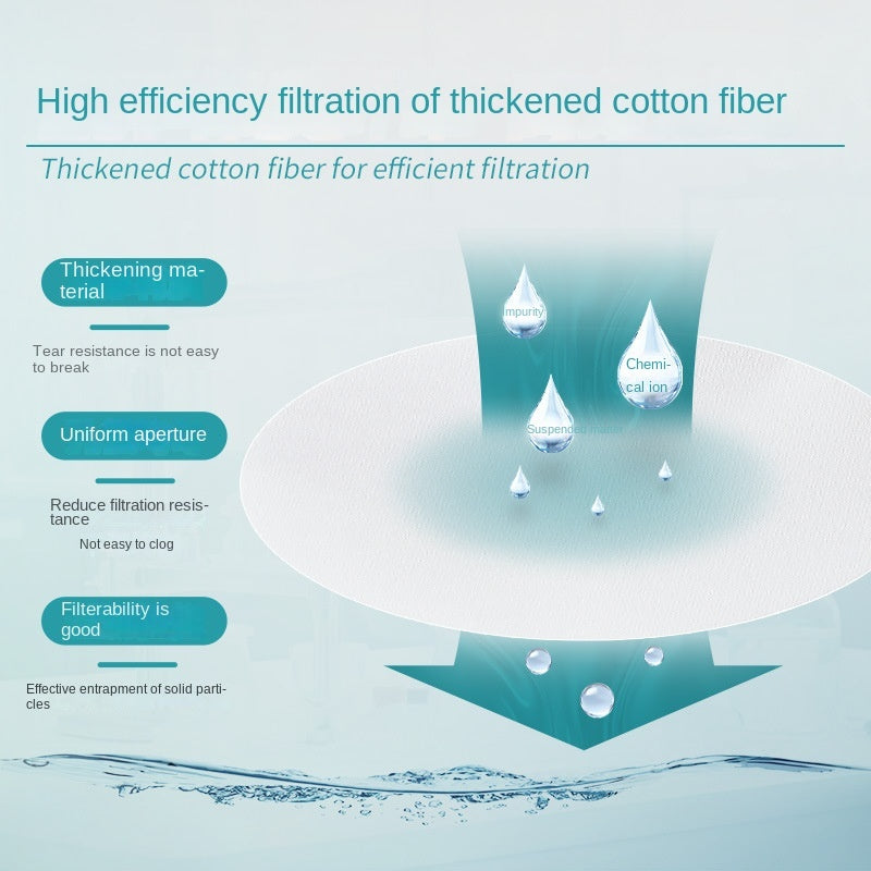 Laboratory Quantitative Cotton Fiber Filter Paper Fast Medium Slow Chemical Analysis 100 Sheets/Box