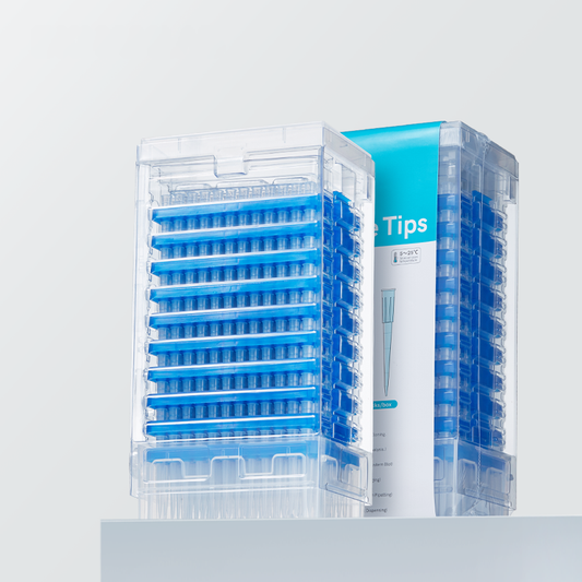 Lab PP 200UL Pipette Tips 10 Layers Stacked Pipette Tips