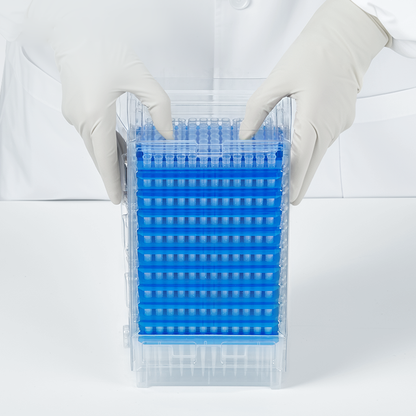 Lab PP 200UL Pipette Tips 10 Layers Stacked Pipette Tips
