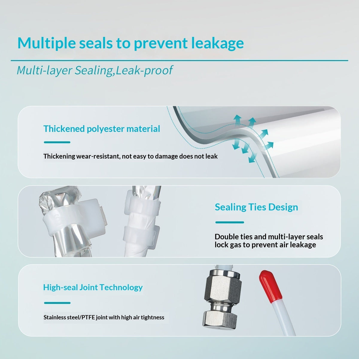 Odor Sampling Gas Collection Bag Pollution Source Gas Concentration Polyester Odorless Bag
