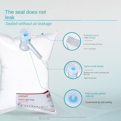 FEP Fluorine Film Non-Methane Total Hydrocarbon Gas Sampling and Gathering Bag