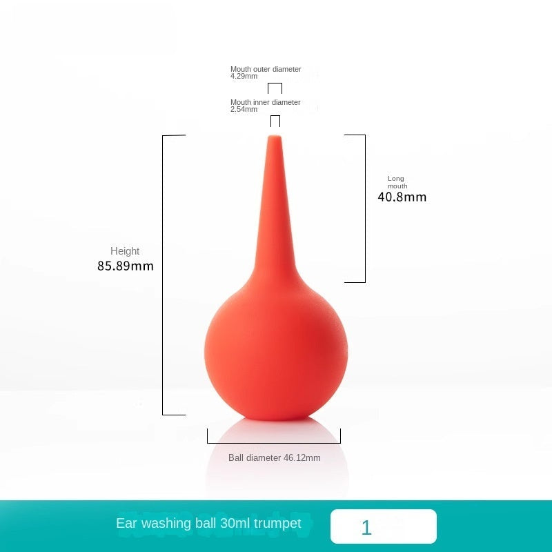 Laboratory Ear Suction Ball 30-90ml Large/Medium/Small Sizes Rubber Dust Ball Tiger