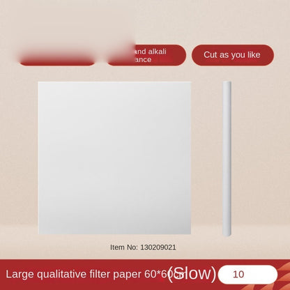 Large Qualitative Filter Paper Laboratory Medium Speed Fast Slow Double Ring Quantitative Oil