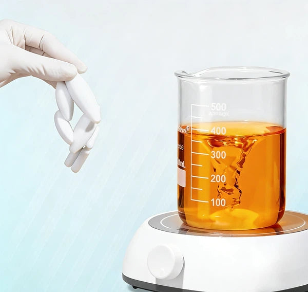 PTFE Magnetic Stirrer Bar with Different Shapes(high Temperature and Corrosion Resistance)