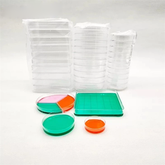 Disposable Plastic Petri Dishes(square/Round) with 1-4 Chamber Option