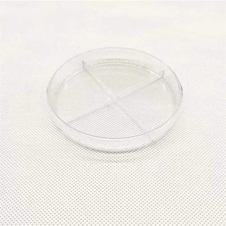 Disposable Plastic Petri Dishes(square/Round) with 1-4 Chamber Option