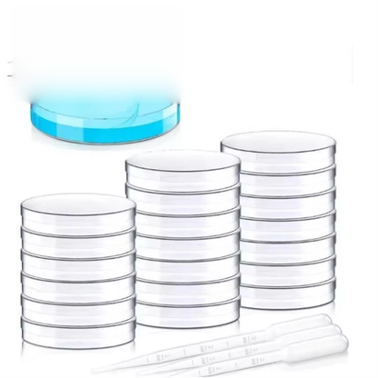 Disposable Plastic Petri Dishes(square/Round) with 1-4 Chamber Option