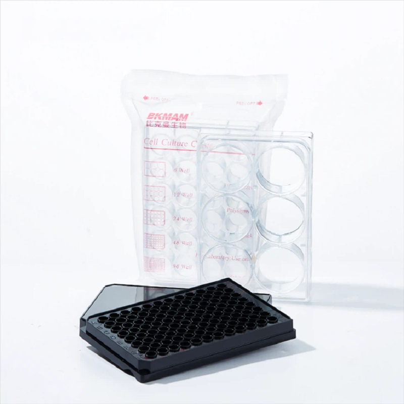 Biological Cell Culture Plates/Plastic Bacterial Culture Plates with 6/12/24/48/96 Well