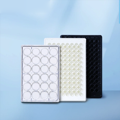 Biological Cell Culture Plates/Plastic Bacterial Culture Plates with 6/12/24/48/96 Well