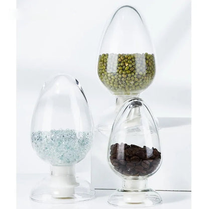 Glass Seed Bottle with Circular/Conical Head, 125-500ml Available