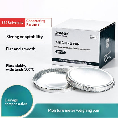 Biological Moisture Meter Weighing Tray Aluminum Foil H1008/B-LB02 Laboratory Sample Analysis