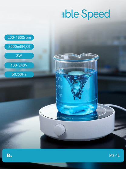 Magnetic Stirrer Magnetic Plate with 3 Stir Bars