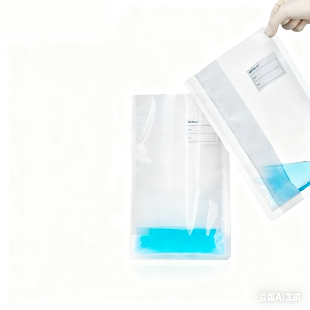 400ml Sterile Homogenizing Bag with Filter Membrane, Half-Sheet Filter Membrane, Whole Sheet Filter