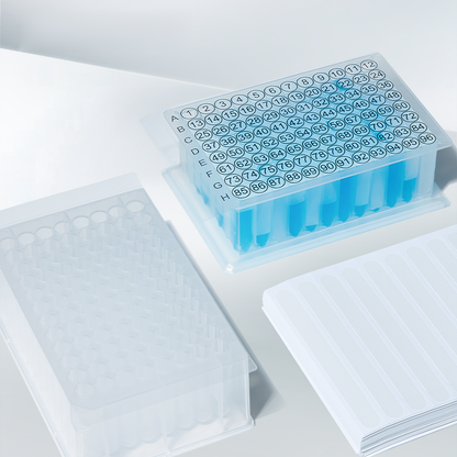 Biological Fluorescent Quantitative PCR Sealing Film Optical Pressure Sensitive 96/24/48-Well PCR