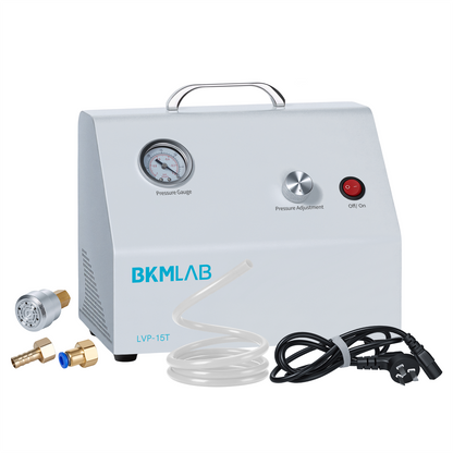Lab Plastic Vacuum Drying Box Vacuum Desiccator Oil-Free Vacuum Pump