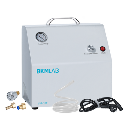 Lab Plastic Vacuum Drying Box Vacuum Desiccator Oil-Free Vacuum Pump