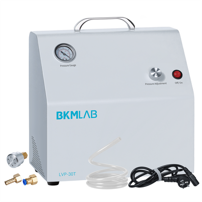 Lab Plastic Vacuum Drying Box Vacuum Desiccator Oil-Free Vacuum Pump