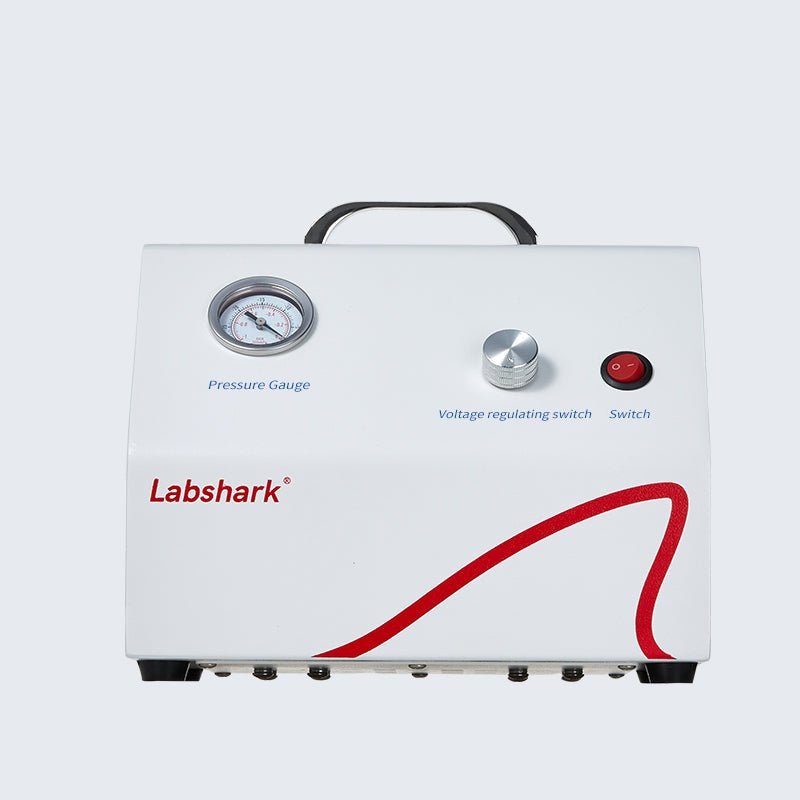Lab Plastic Vacuum Drying Box Vacuum Desiccator Oil-Free Vacuum Pump