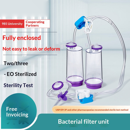 Disposable Sterile Bacterial Culture Device Fully Enclosed Leak-Proof Design Dual-Pin Two/Three