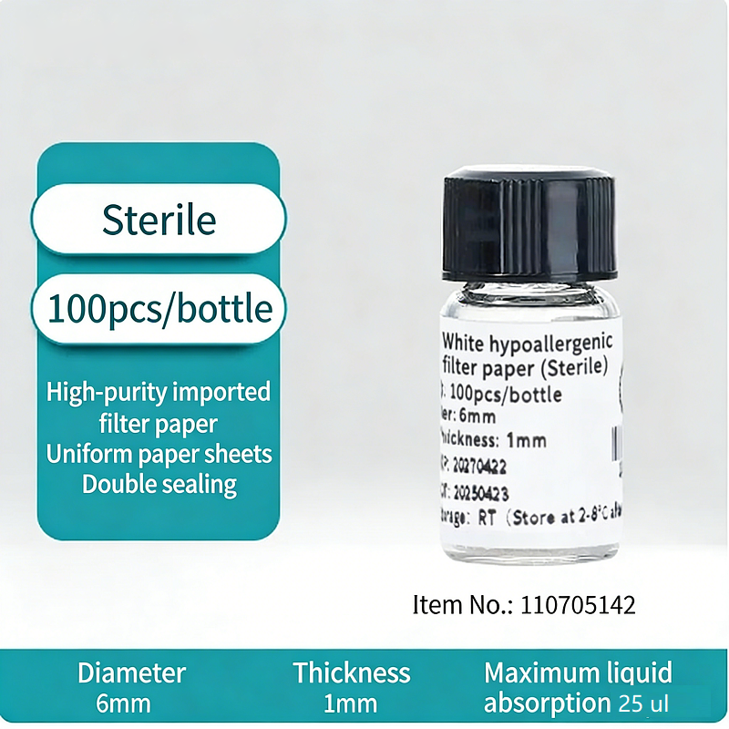 Blank Antibiotic Sensitivity Discs for Antibacterial Susceptibility Testing