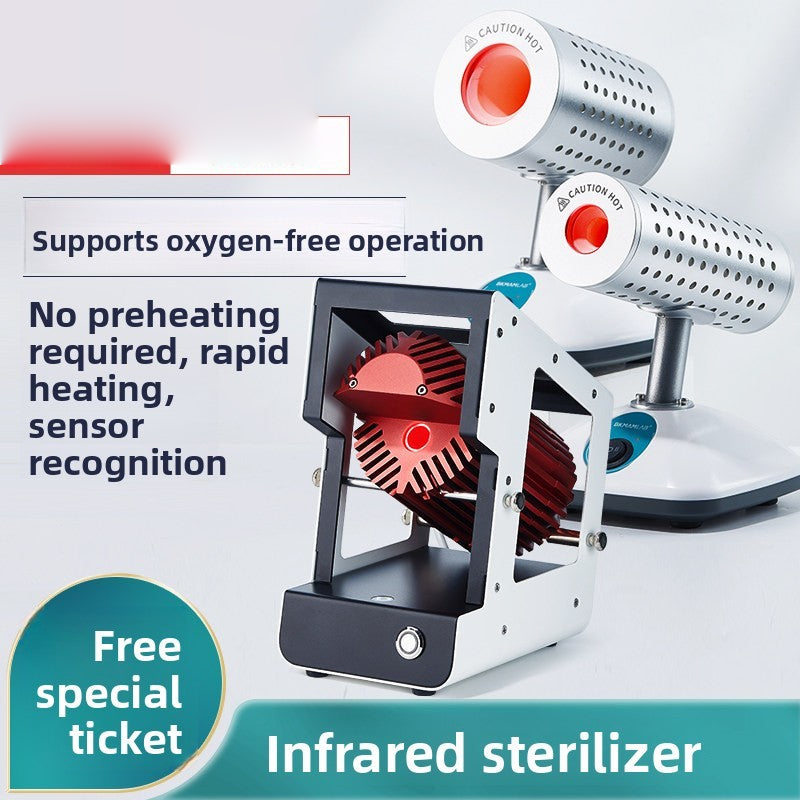 Biological Infrared Sterilizer Laboratory Inoculation Ring High-Temperature Disinfection Rapid