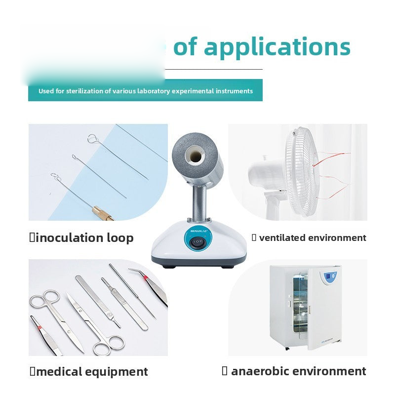 Biological Infrared Sterilizer Laboratory Inoculation Ring High-Temperature Disinfection Rapid