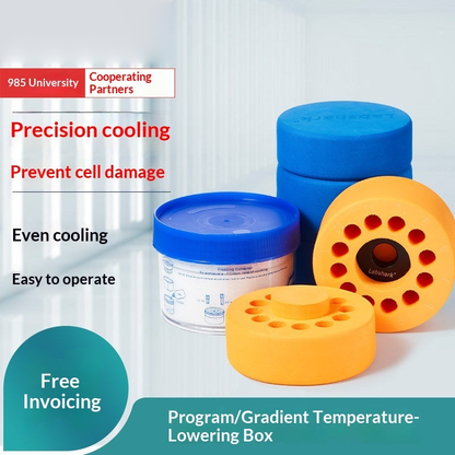 Programmable Cooling Box for Cell Cryopreservation Liquid Nitrogen Storage 2ml/5ml Capacity 12/18